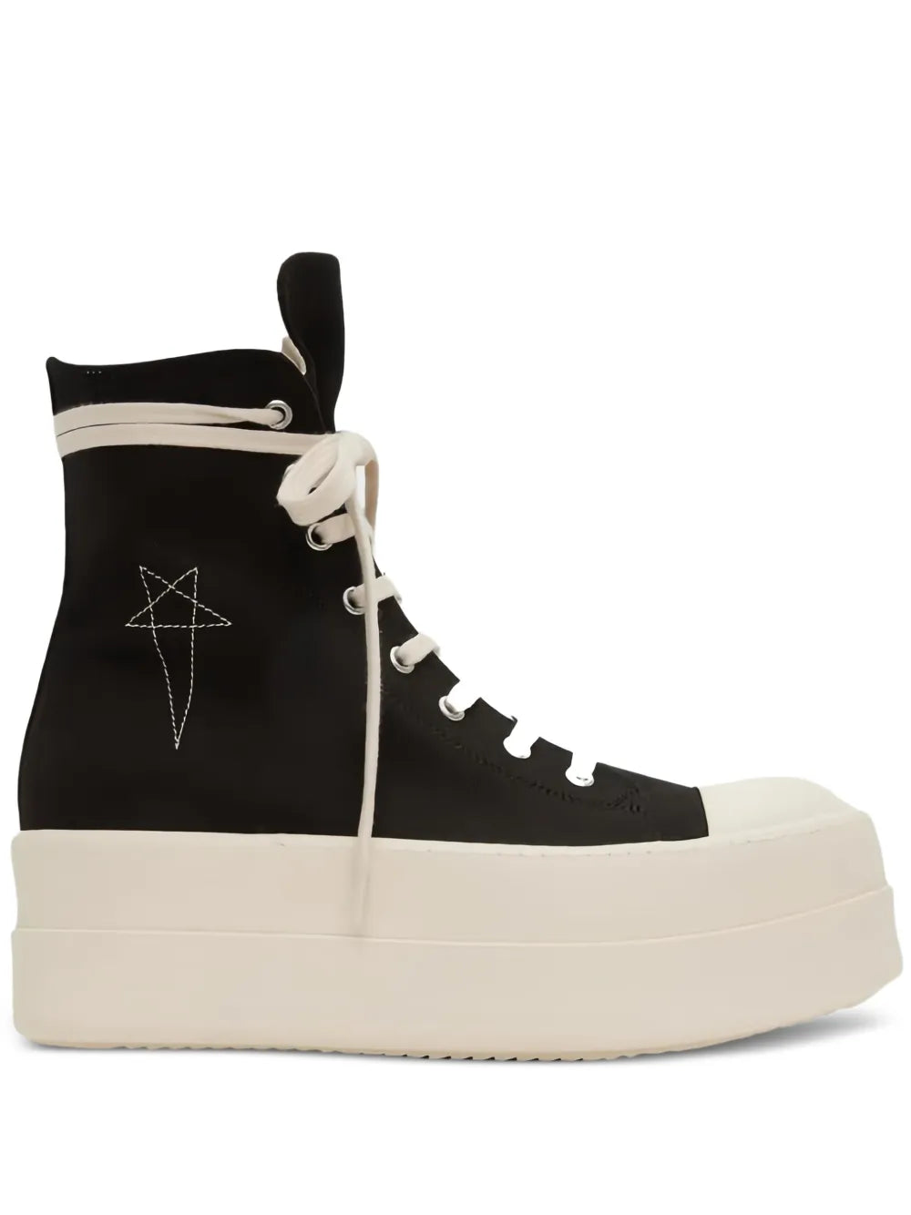 Rick Owens Drkshdw Double Bumper Platform Lace-Up Trainers