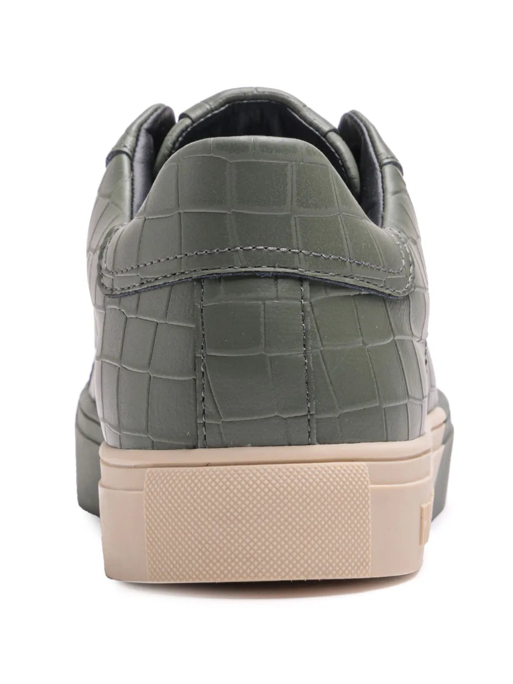 Hide&Jack Crocodile-Embossed Sneakers