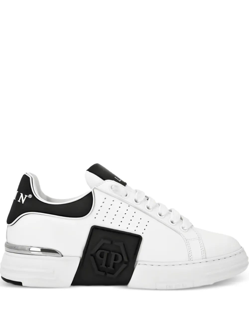 Philipp Plein Perforated Lace-Up Shoes