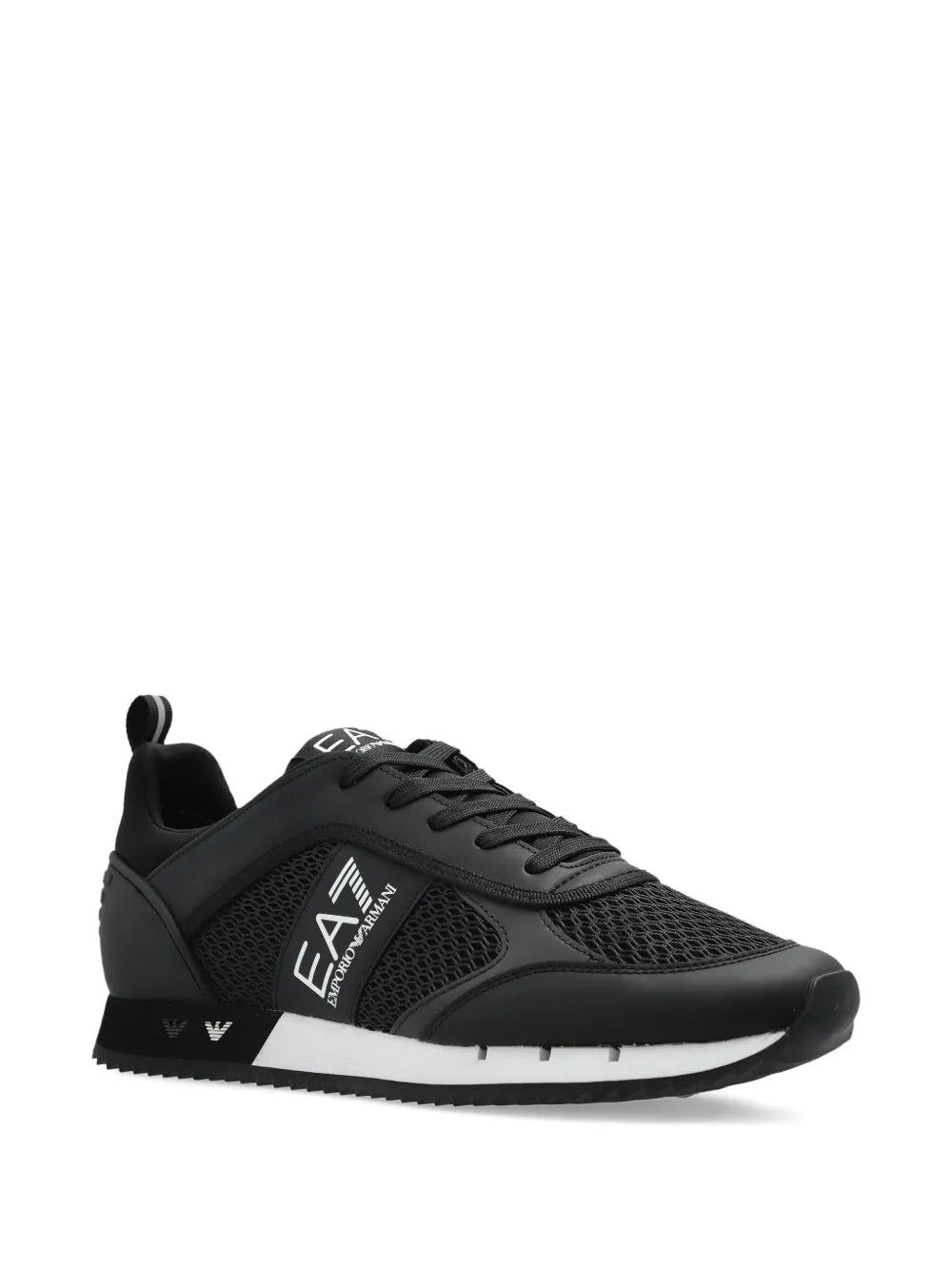 Ea7 Emporio Armani Logo-Embellished Lace-Up Sneakers