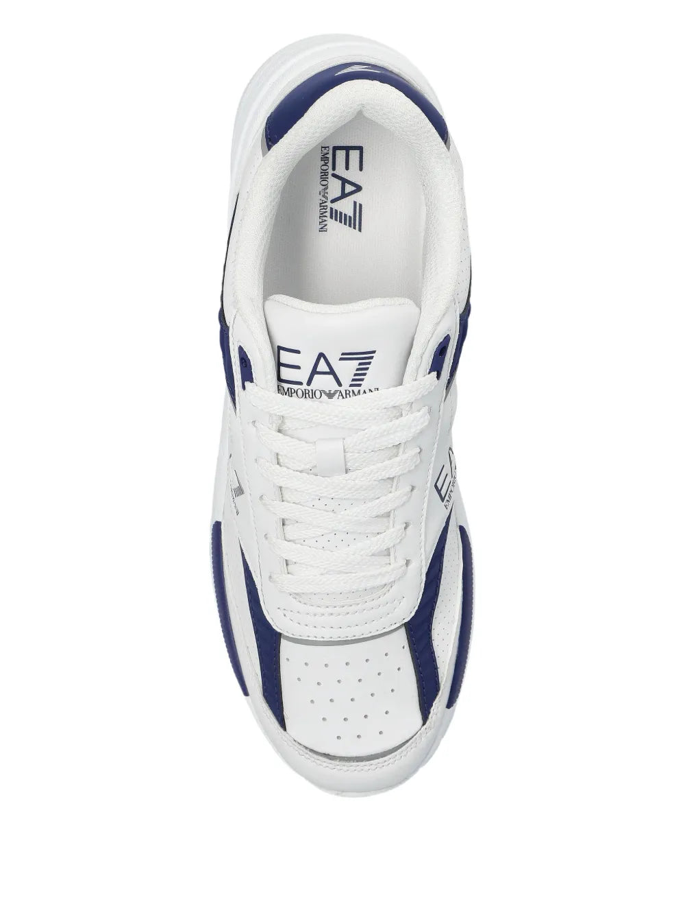 Ea7 Emporio Armani Mesh Panelled Running Sneakers