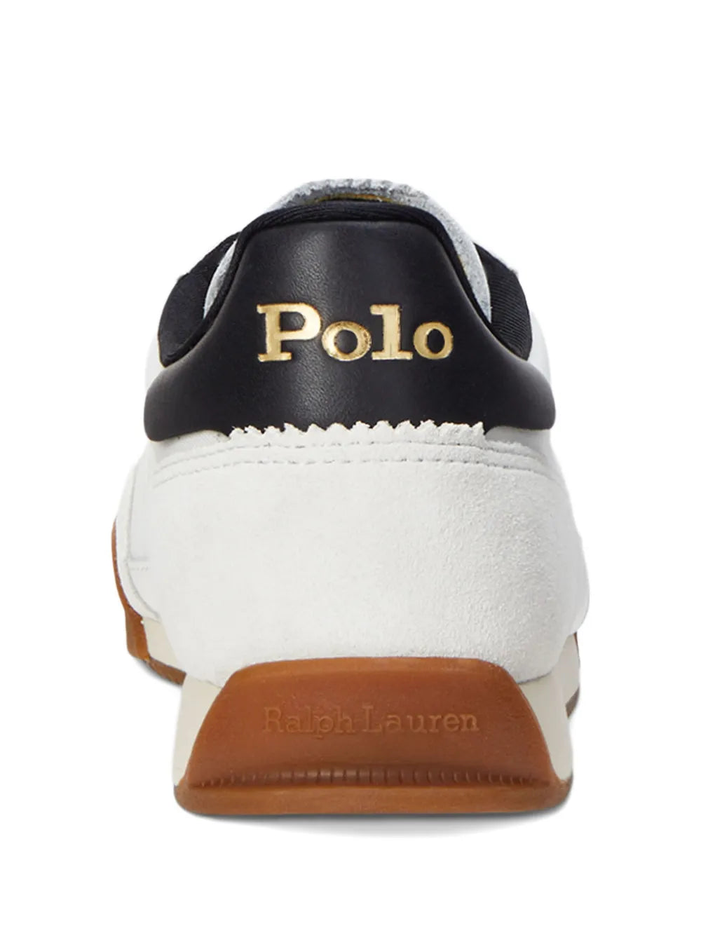 Polo Ralph Lauren Hester Leather-Panel Trainers