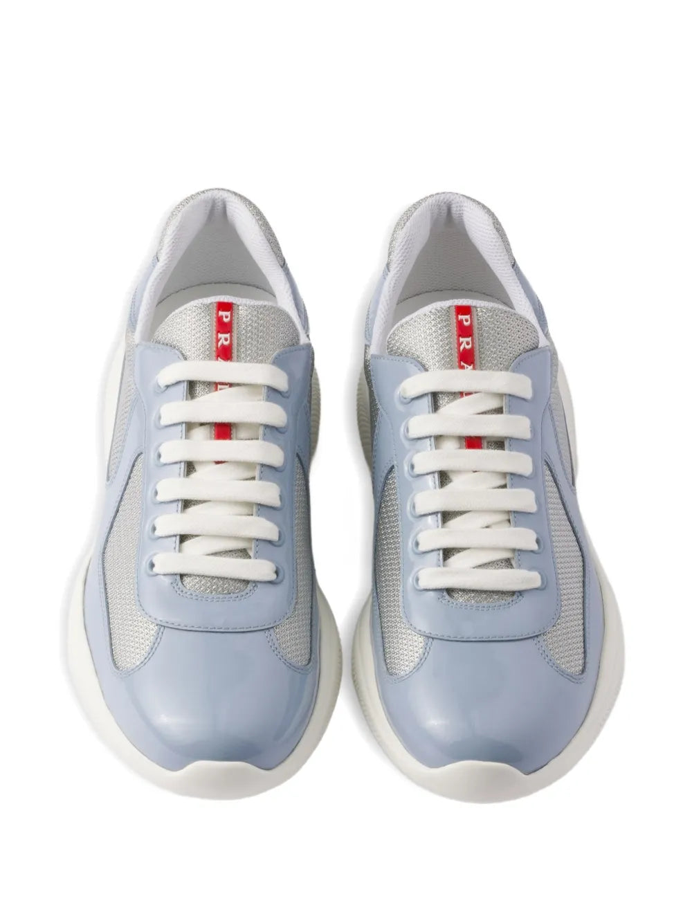 Prada Americas Cup Panelled Sneakers
