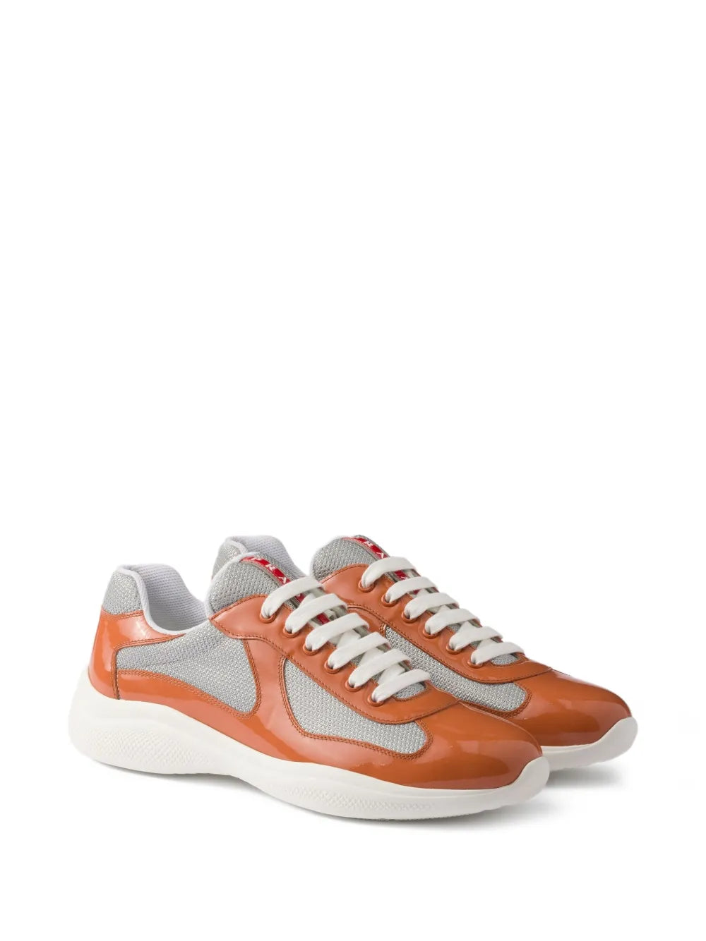 Prada Americas Cup Panelled Sneakers