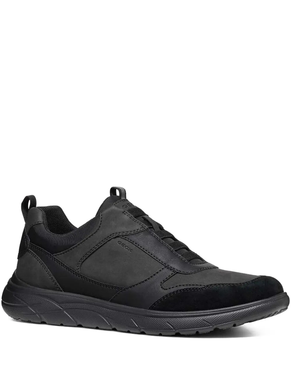 Geox Slip-On Panelled Trainers