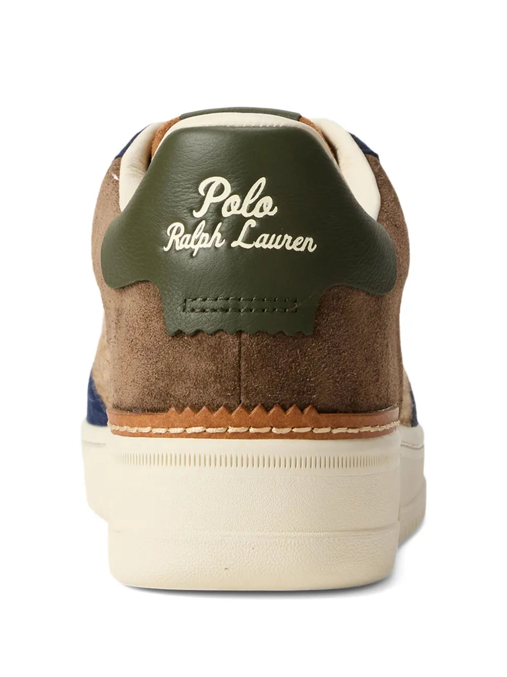 Polo Ralph Lauren Masters Suede-Panelled Tweed Sneakers