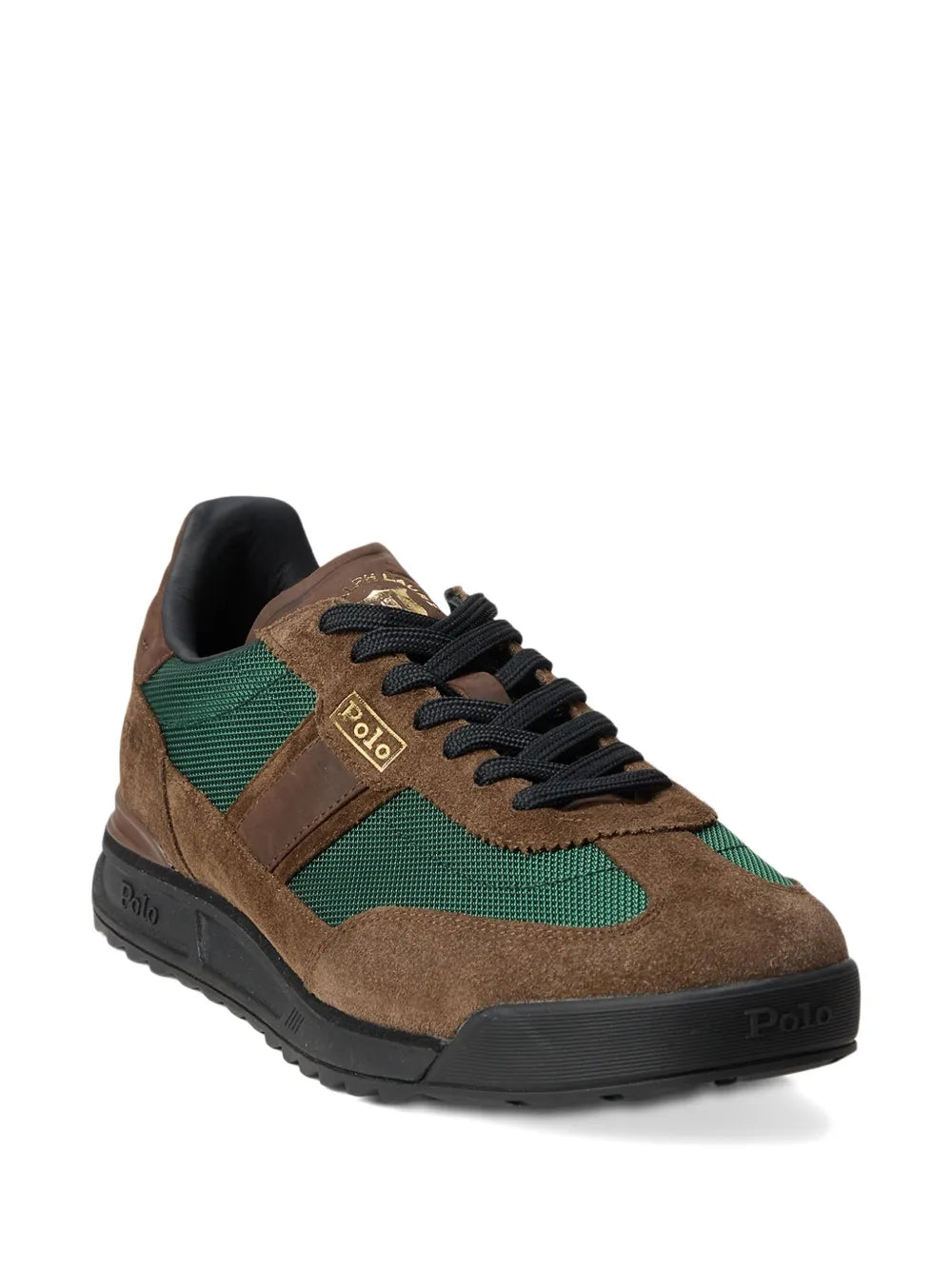 Polo Ralph Lauren Suede Panelled Sneakers