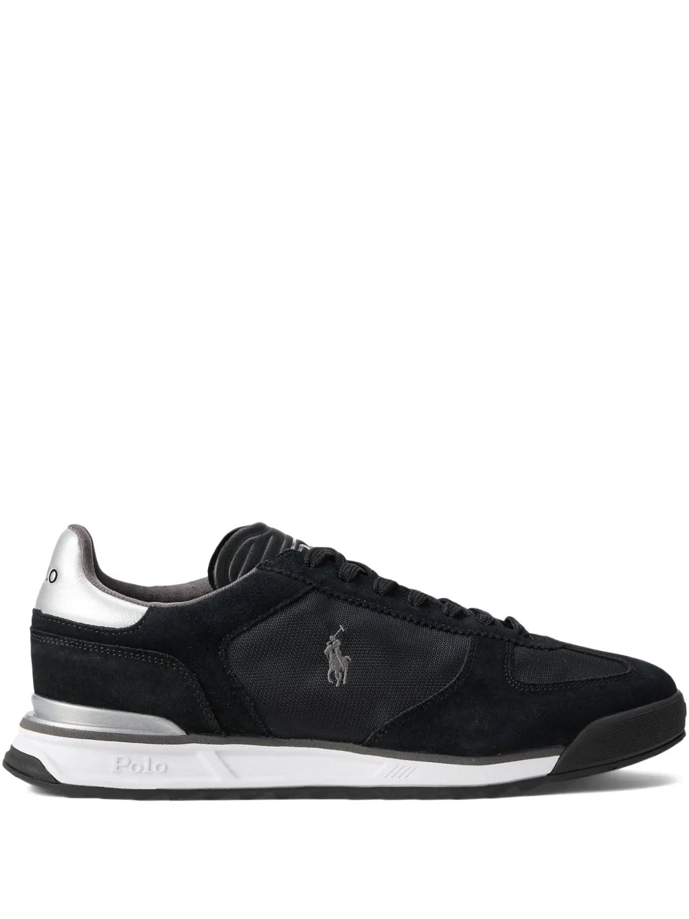 Polo Ralph Lauren Suede Panelled Sneakers