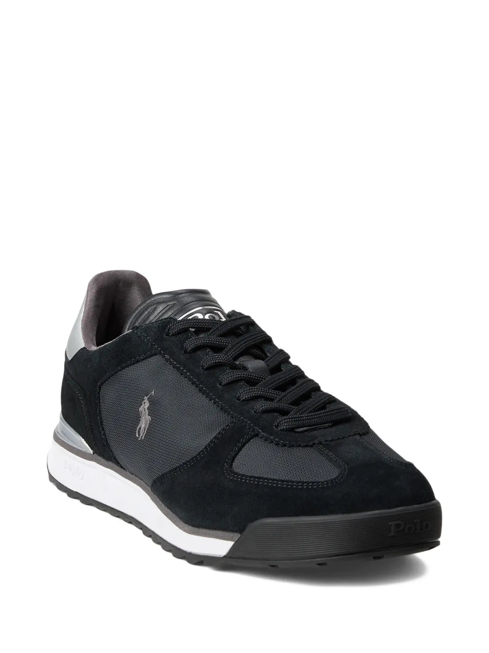 Polo Ralph Lauren Suede Panelled Sneakers