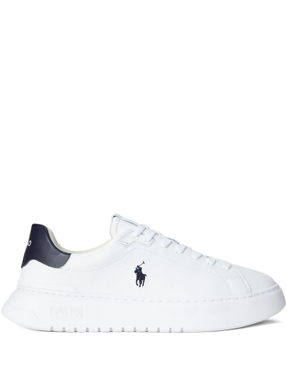 Polo Ralph Lauren Leather Low-Top Lace-Up Sneakers