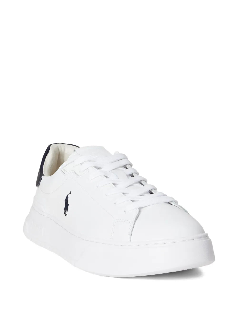 Polo Ralph Lauren Leather Low-Top Lace-Up Sneakers