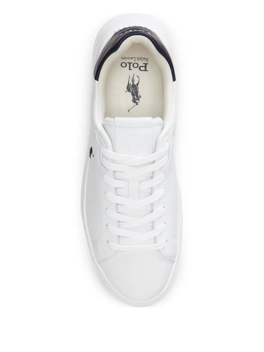 Polo Ralph Lauren Leather Low-Top Lace-Up Sneakers