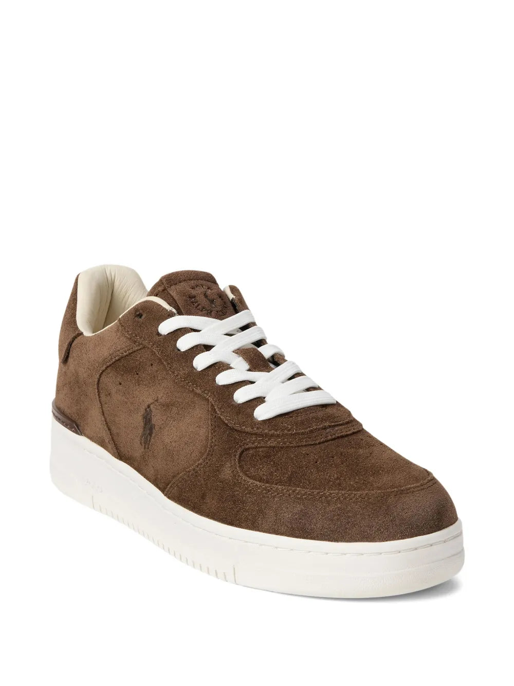 Polo Ralph Lauren Suede Low-Top Lace-Up Sneakers