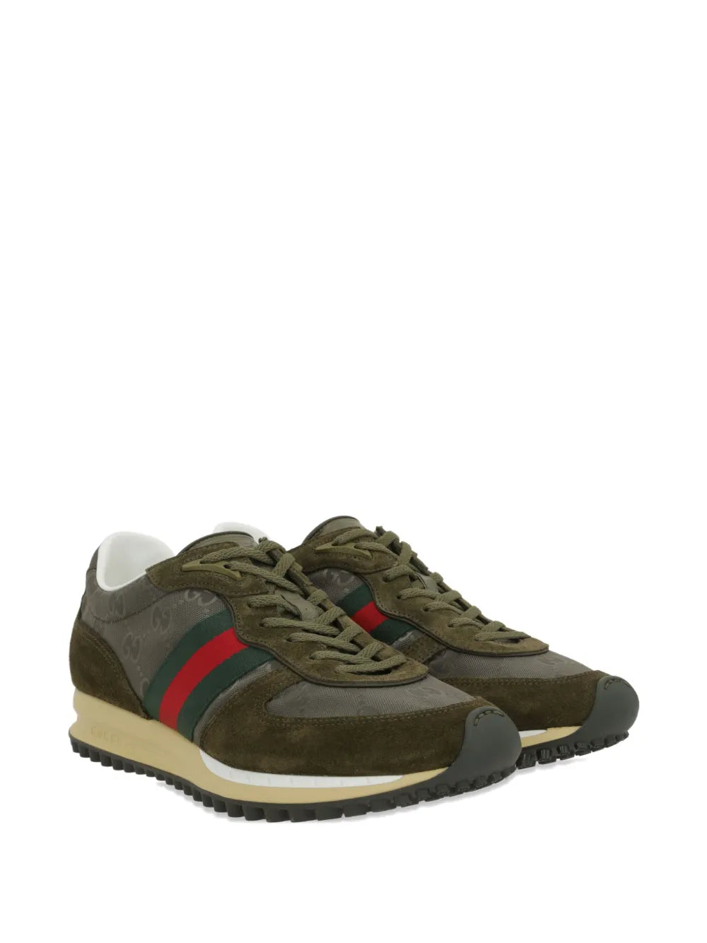 Gucci Re-Motion Gg-Monogram Suede Sneakers