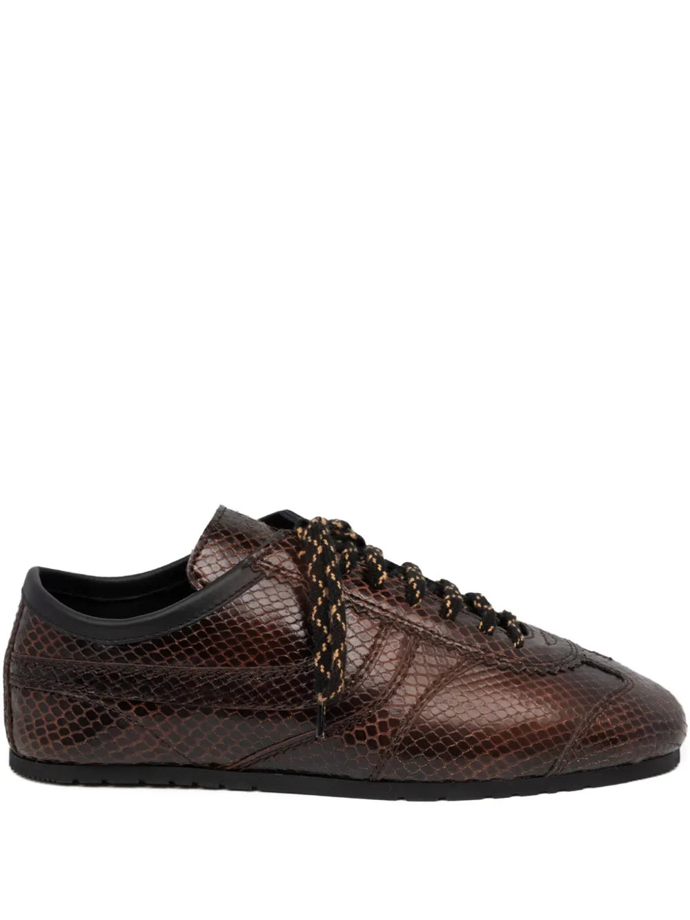 DRIES VAN NOTEN Snakeskin Leather
