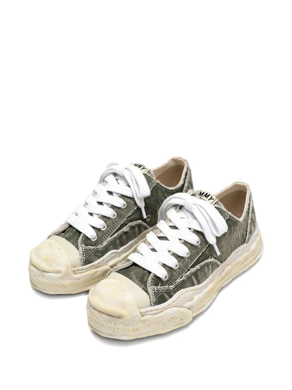 Maison Mihara Yasuhiro Hank Denim Low-Top Sneakers