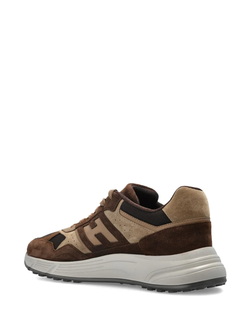 Hogan Suede-Leather Panel Sneakers