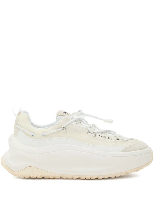 Moon Boot Logo-Embellished Lace-Up Sneakers