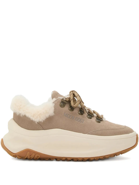 Moon Boot City Shearling Platform