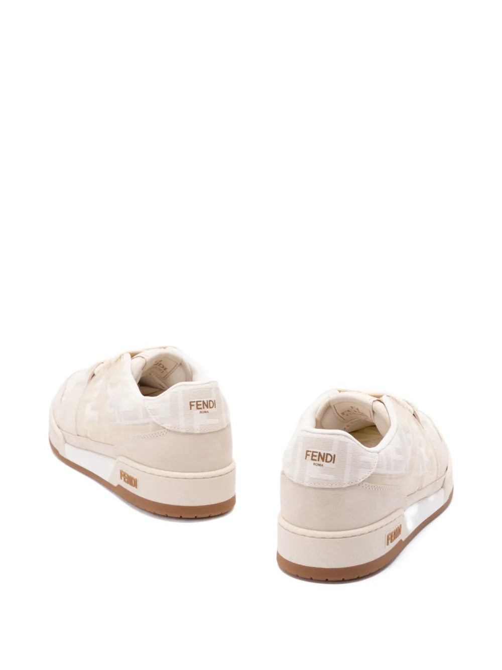 Fendi Match  Suede Sneakers