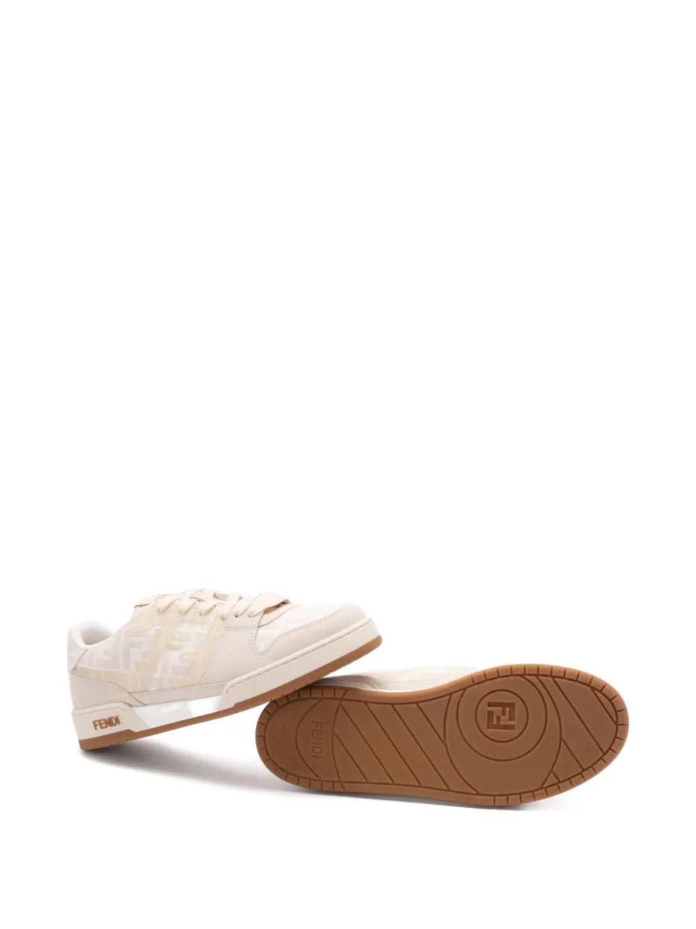 Fendi Match  Suede Sneakers