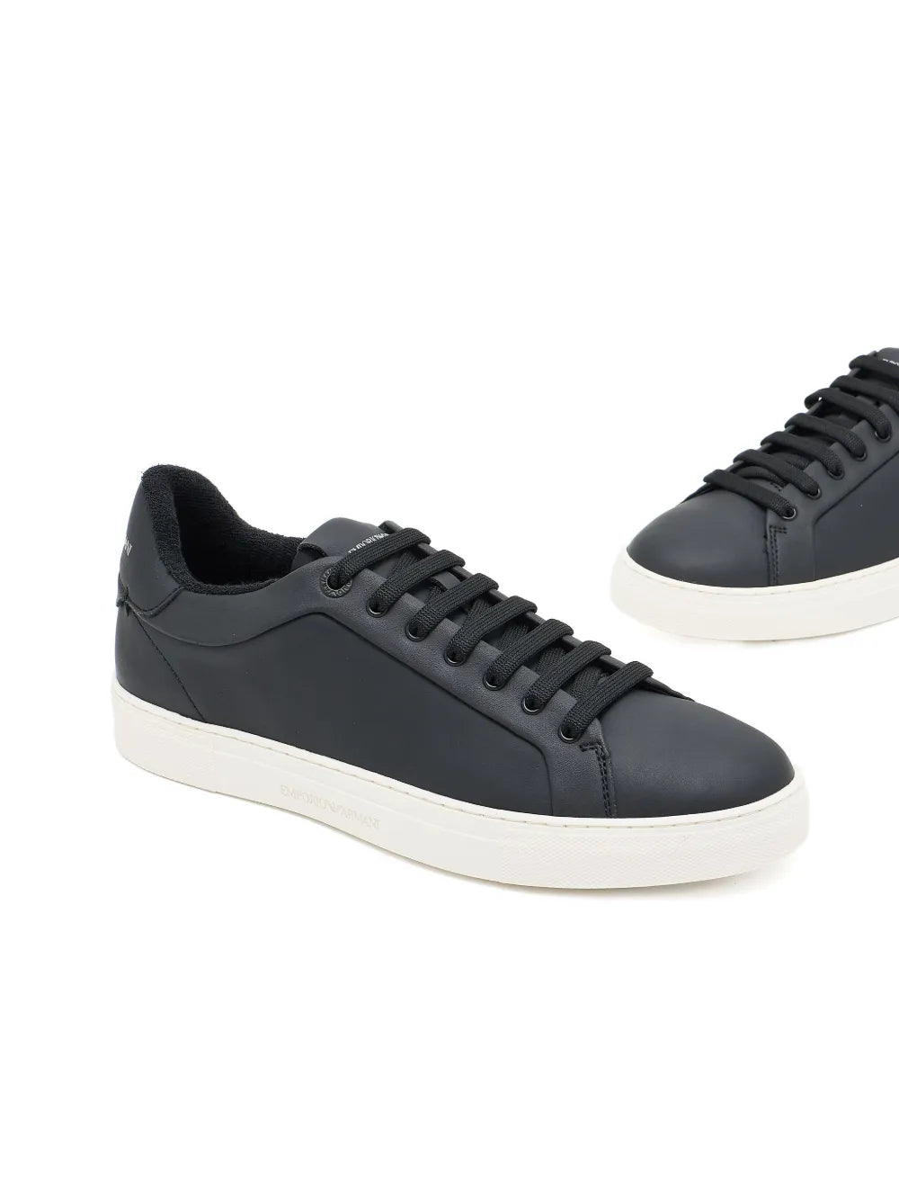 Emporio Armani Logo-Detail Lace-Up Sneakers