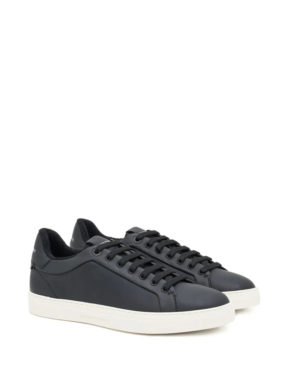 Emporio Armani Logo-Detail Lace-Up Sneakers