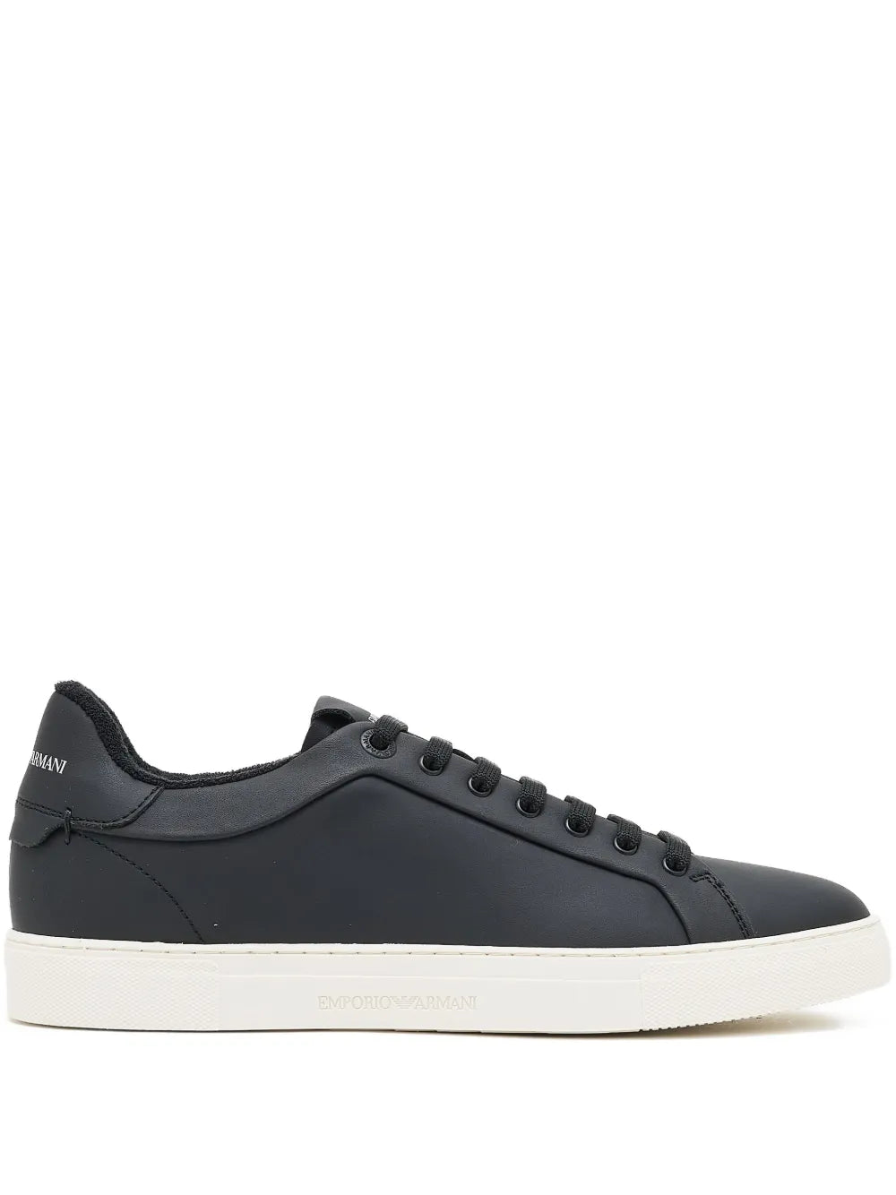 Emporio Armani Logo-Detail Lace-Up Sneakers