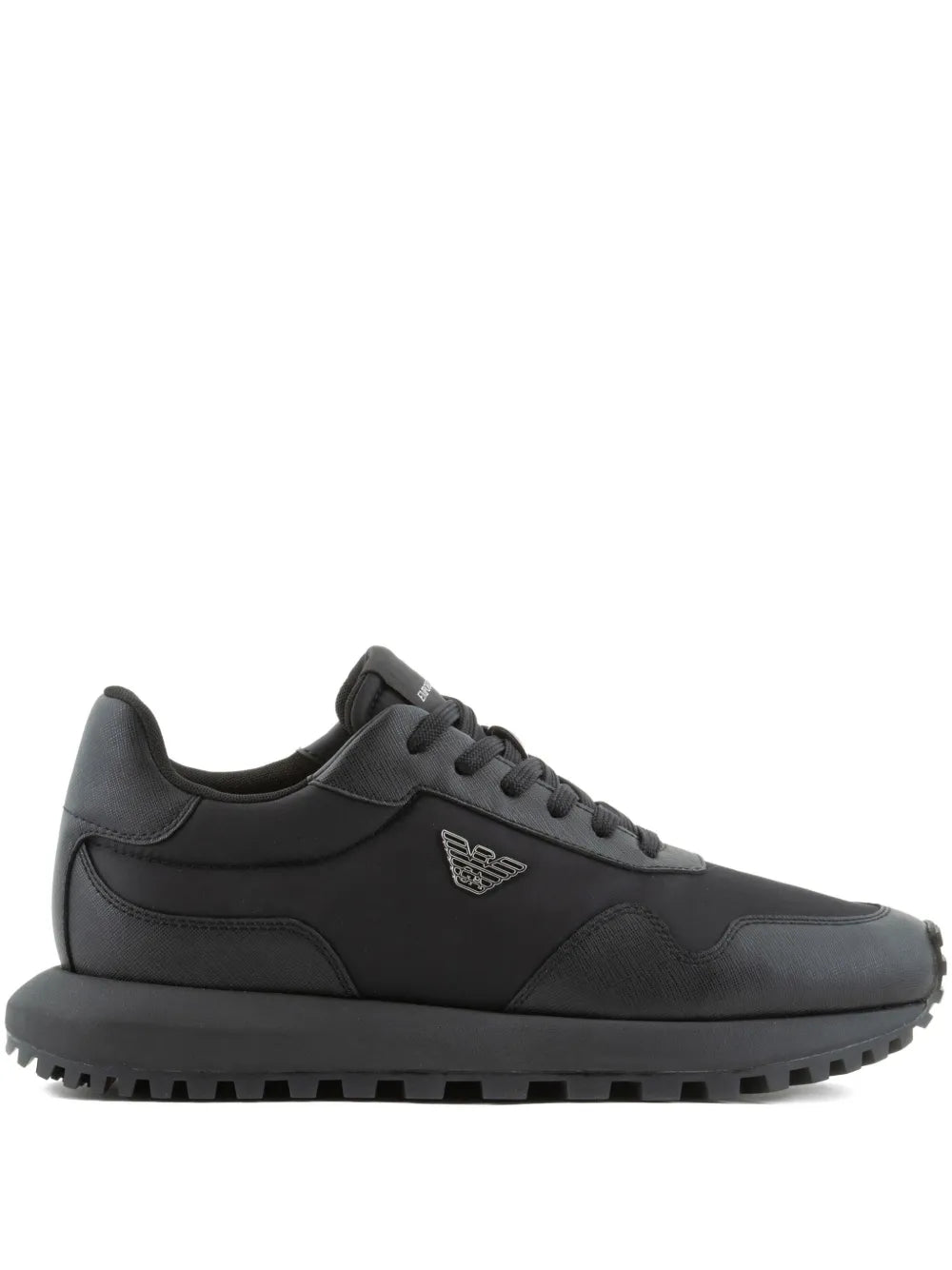 Emporio Armani Logo-Plaque Sneakers