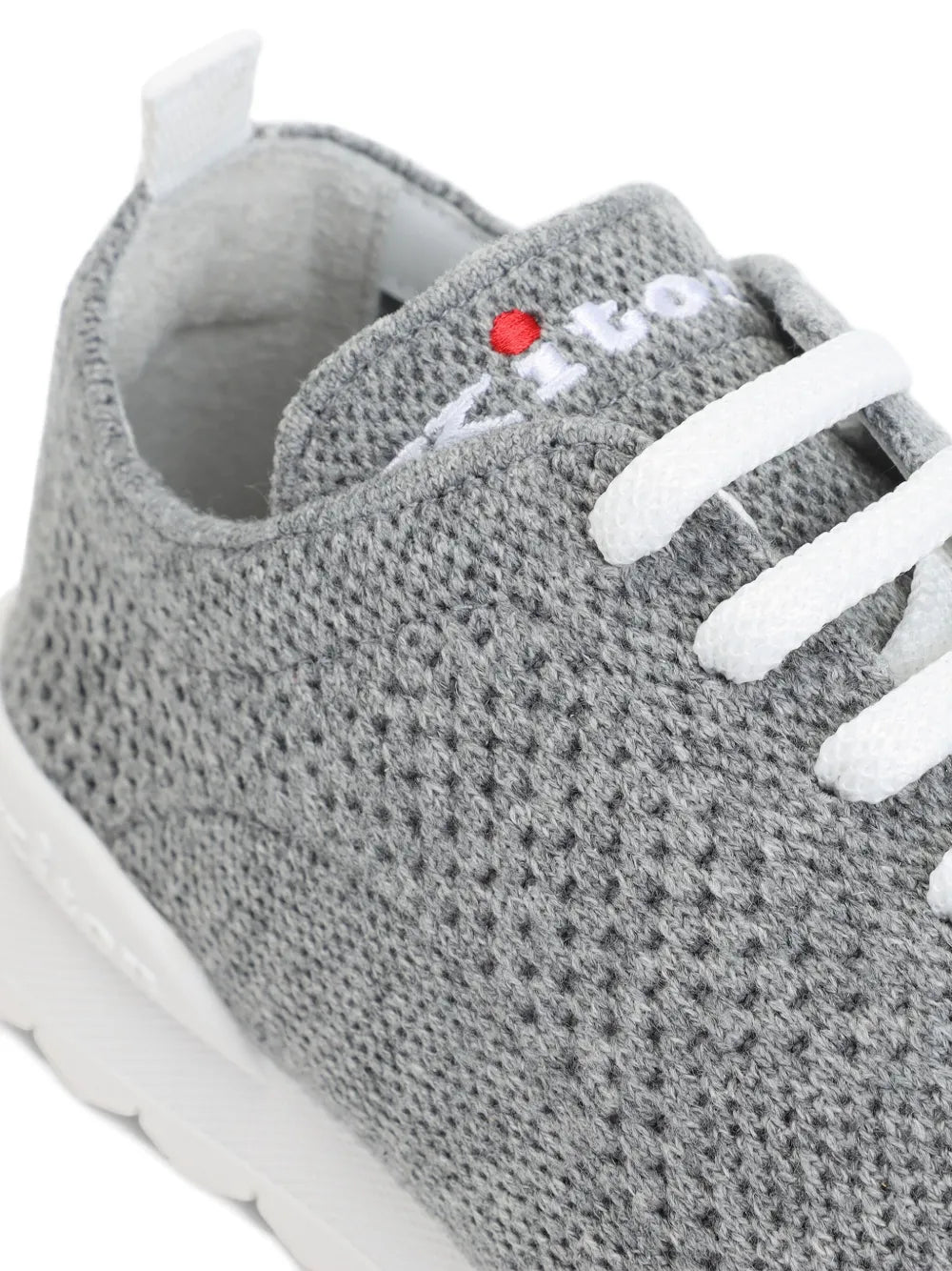 Kiton Knitted Lace-Up Sneakers