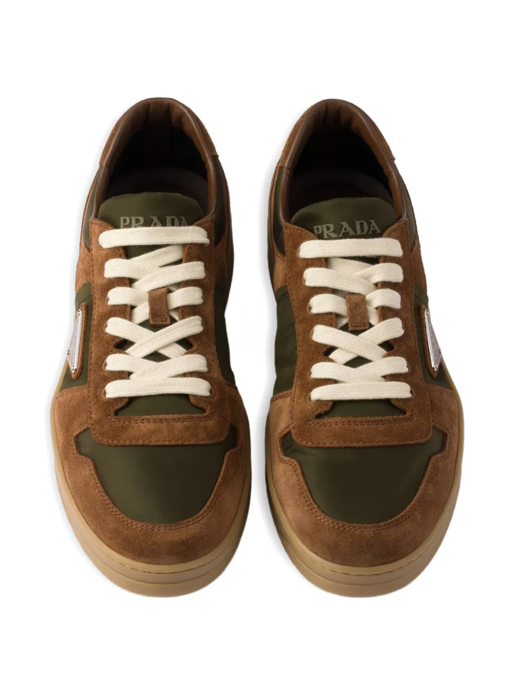 Prada Downtown Suede Sneakers