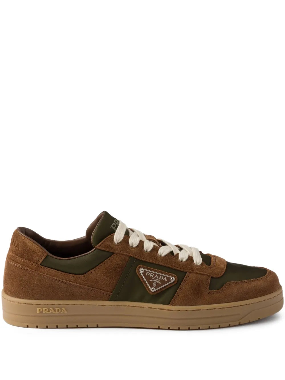 Prada Downtown Suede Sneakers