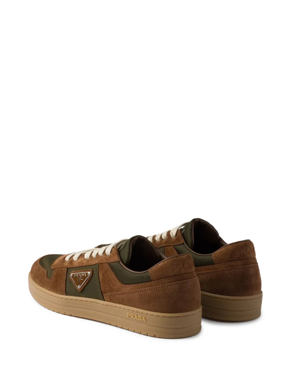 Prada Downtown Suede Sneakers