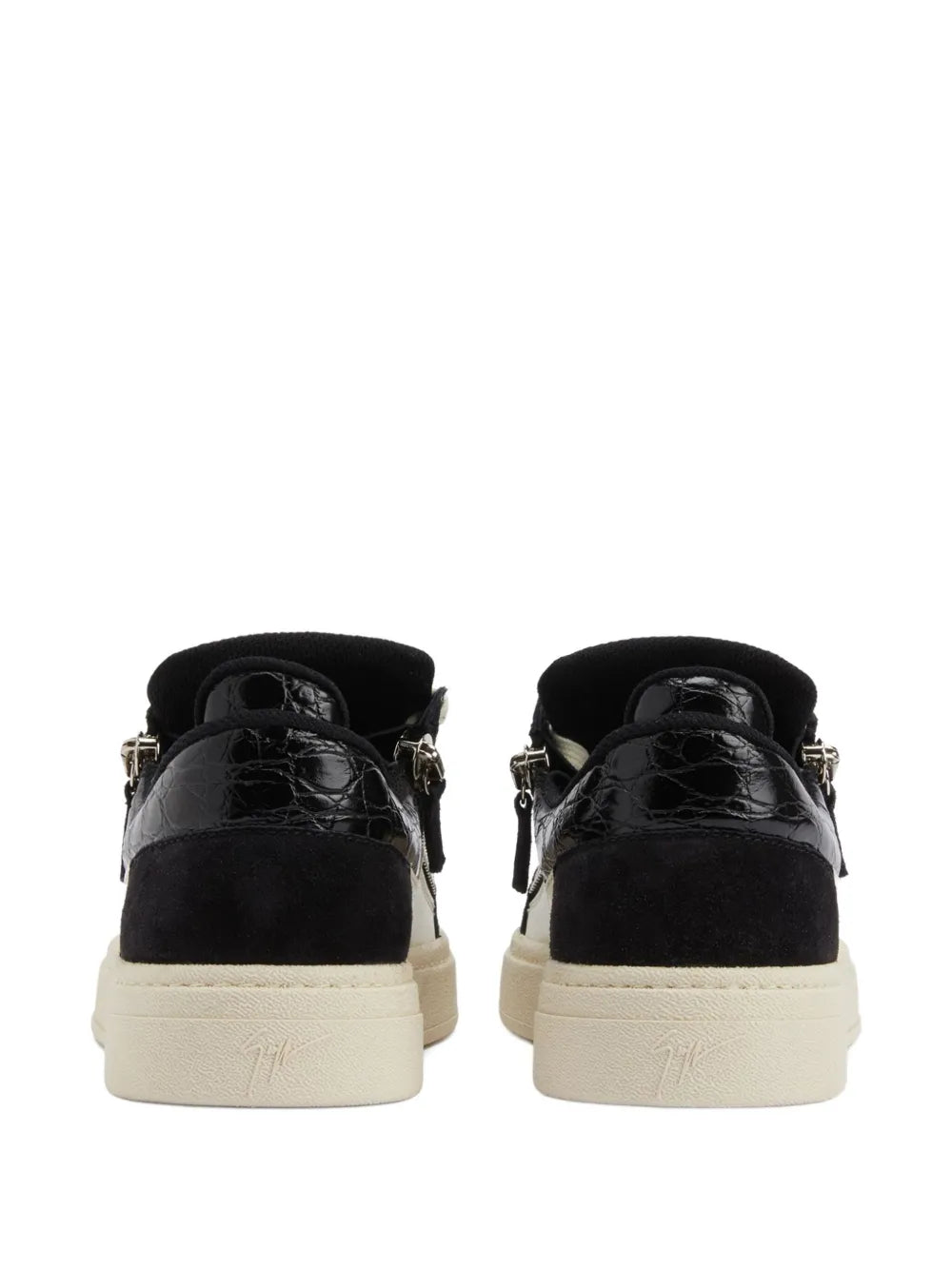 Giuseppe Zanotti Gz94 Crocodile-Effect Zip-Detail Sneakers