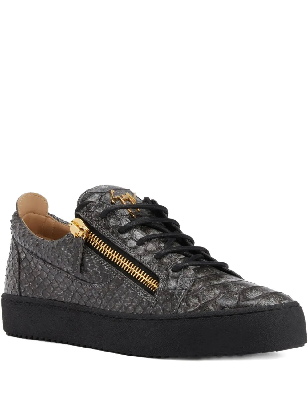 Giuseppe Zanotti Frankie Zip Low-Top Sneakers