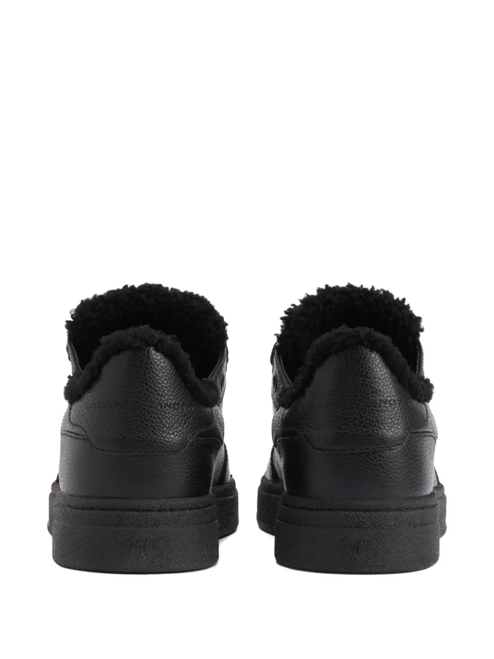 Giuseppe Zanotti Gz94 Shearling Leather Sneakers