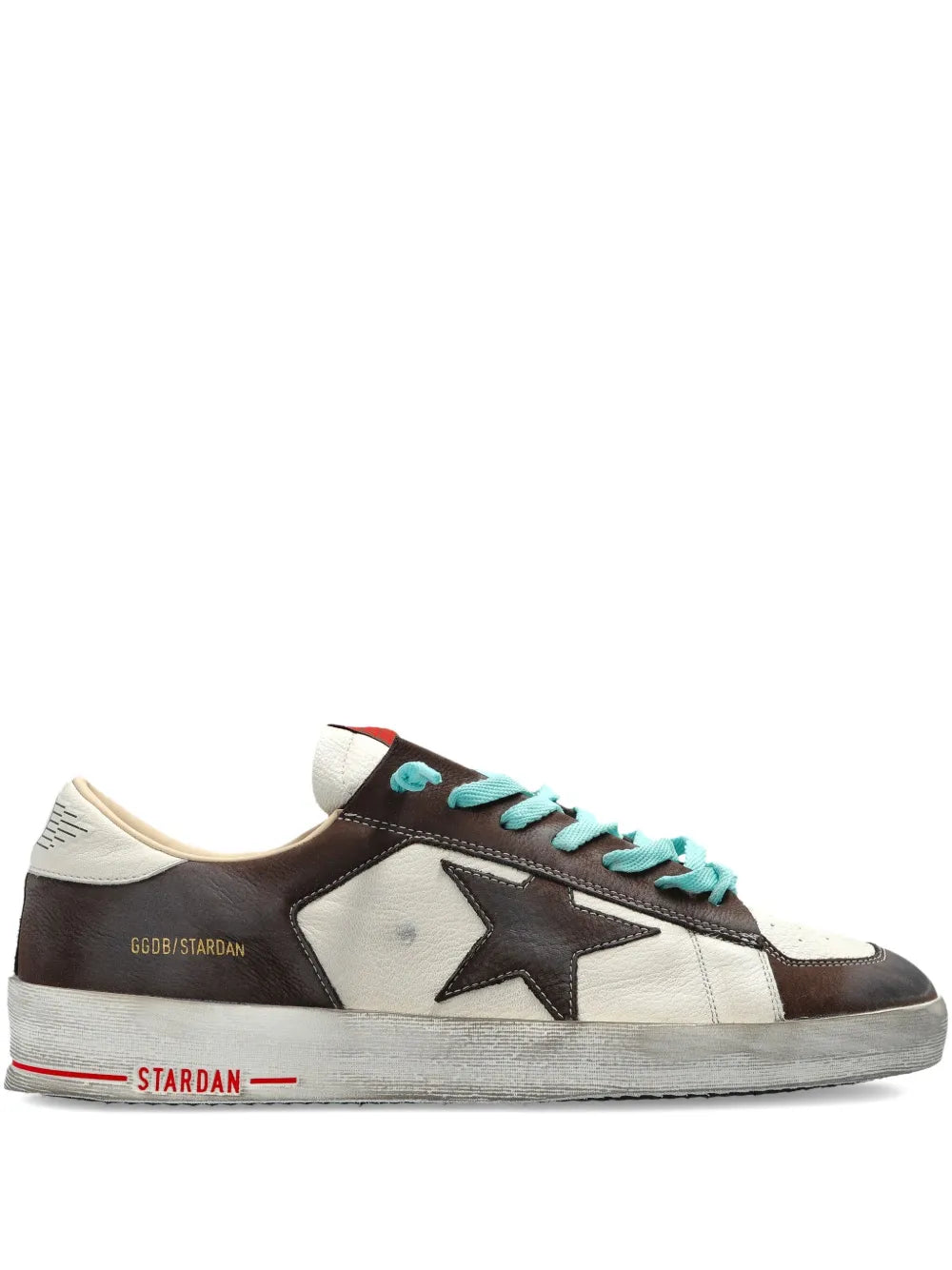 Golden Goose Star-Detail Leather Sneakers