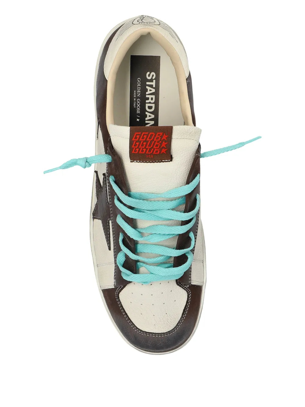 Golden Goose Star-Detail Leather Sneakers