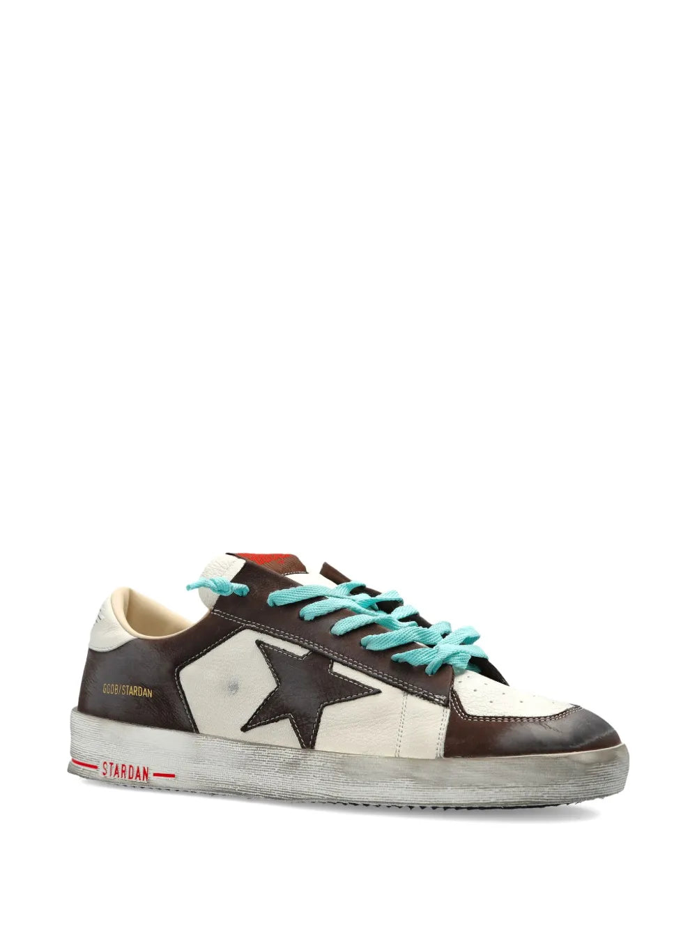 Golden Goose Star-Detail Leather Sneakers