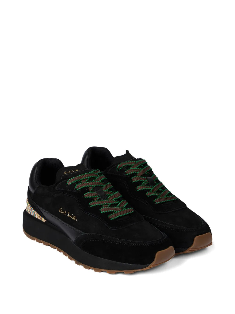 Paul Smith Aston Striped Heel Sneakers