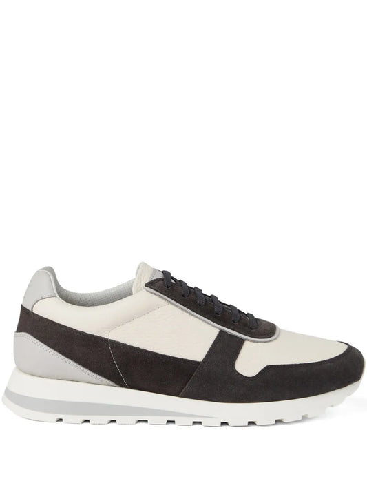 Brunello Cucinelli Suede Panelled Trainers