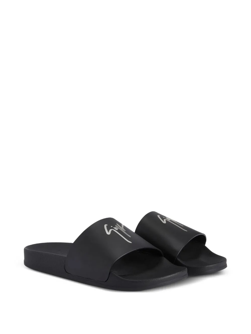 Giuseppe Zanotti Brett Logo-Embellished Slides