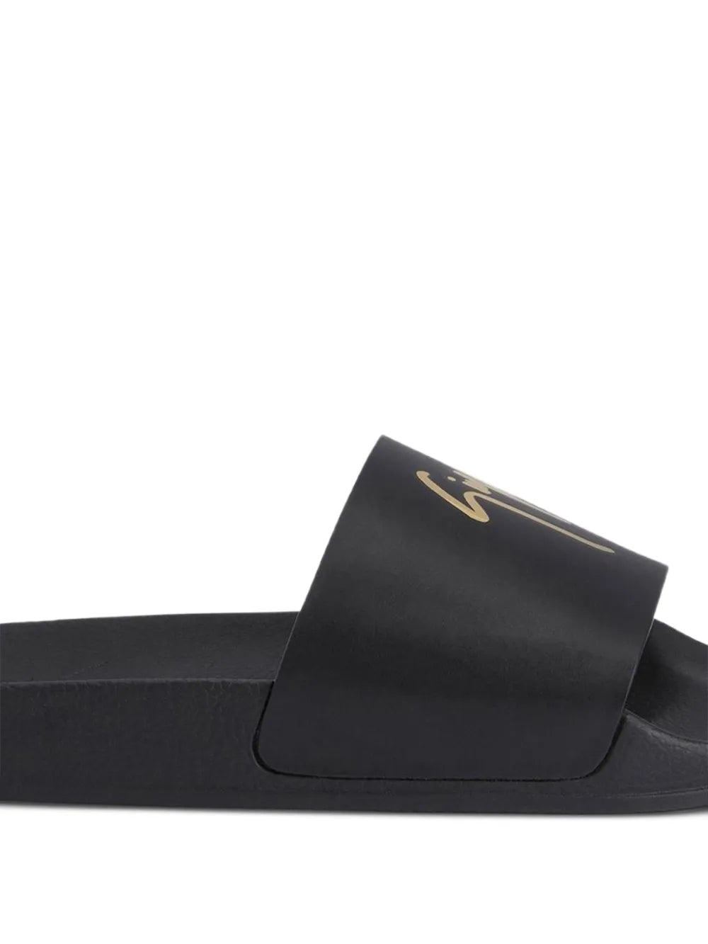Giuseppe Zanotti Brett Logo-Embellished Leather Slides