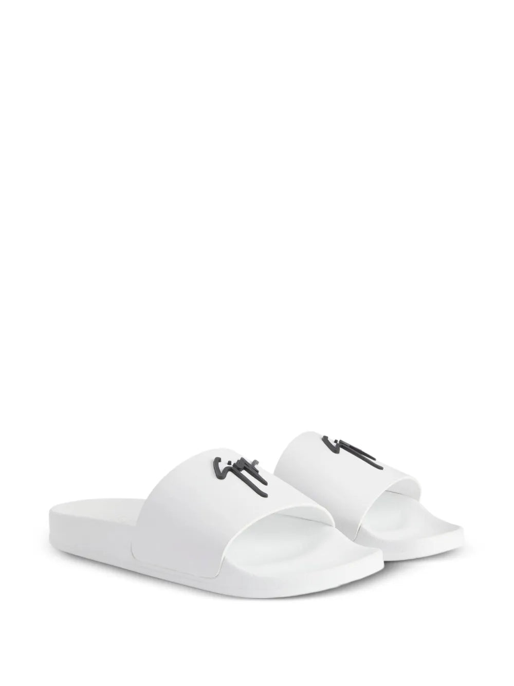 Giuseppe Zanotti Brett Logo-Embellished Slides