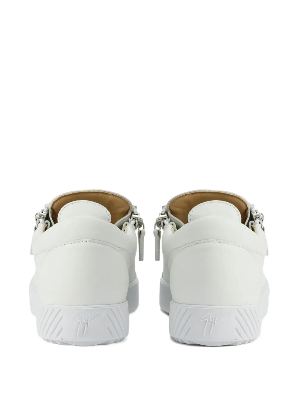 Giuseppe Zanotti Frankie Zip-Detail Lace-Up Sneakers