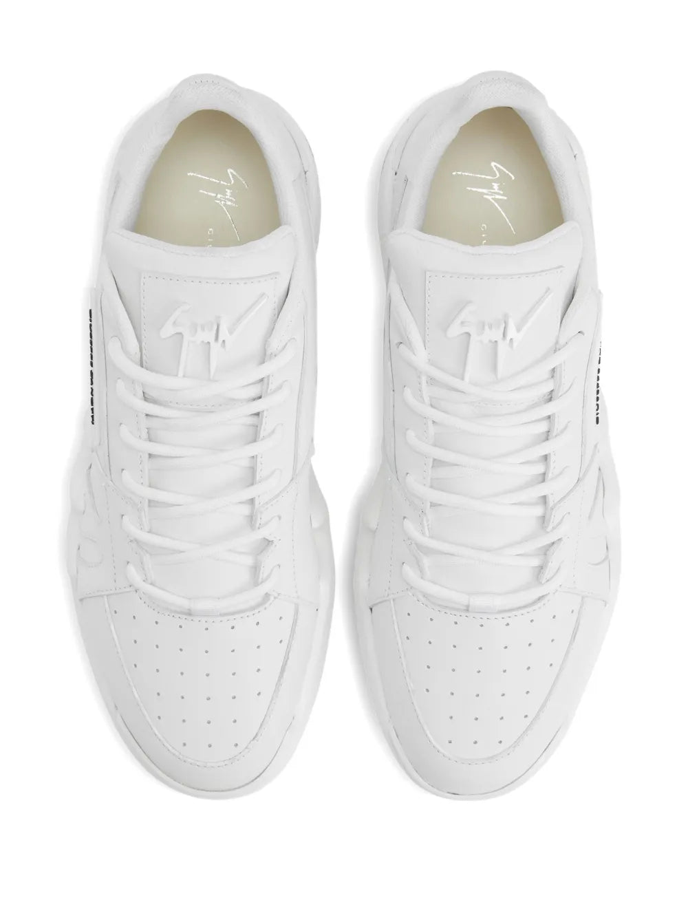 Giuseppe Zanotti Talon Leather Sneakers