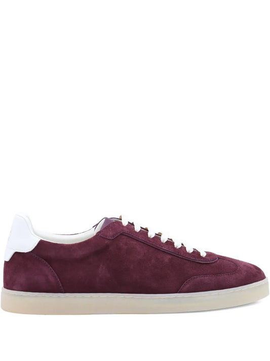 Brunello Cucinelli Suede Leather Trainers