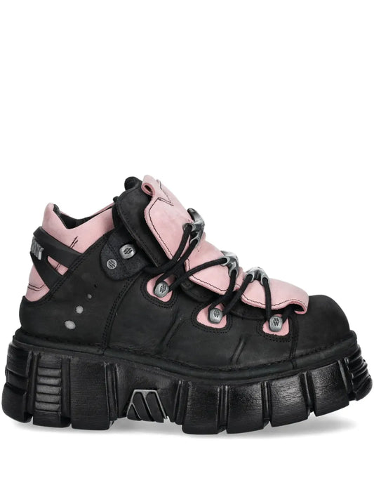 New Rock M-106-C26 Lace-Up Chunky Sole Trainers