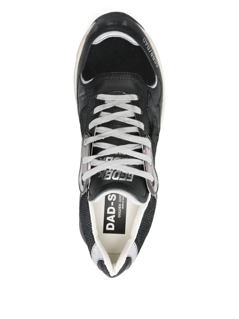 Golden Goose Dad-Star Leather Sneakers