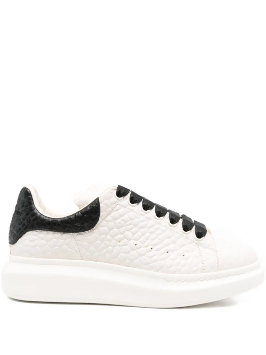 Alexander Mcqueen Oversized Textured Leather Sneakers